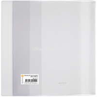 Обложка д/тетрадей (209*340мм) прозрачная, пвх 1111.1 от магазина "Карандаш"