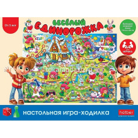 Игра-ходилка настольная "Веселый единорожка" А2 50х70см с кубиком и фишками Ин2_32128/088249 от магазина "Карандаш"