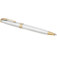 Ручка РШ "Parker Sonnet Stainless Steel JT" М черная в подар.уп. 1931507 от магазина "Карандаш"
