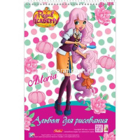 Альбом для рисования А4 24л "Королевская академия" на спирали, перфорация на отрыв,5 дизайнов 045382 от магазина "Карандаш"