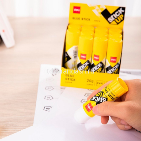 Клей-карандаш "Deli Stick UP" 20гр EA20210 от магазина "Карандаш"