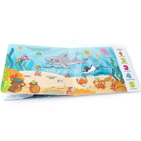 Книжка с окошками "Мои первые слова. Море" 10стр. 9785001340980 от магазина "Карандаш"