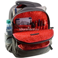 Рюкзак "Енотики, Сердечки" 40х30х19см, 800гр, 2 отделения, 3 кармана, серый 12-002/29 от магазина "Карандаш"