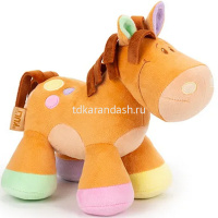 Лошадка "Тося" 22см рыжая ЛТ/22/36-1 от магазина "Карандаш"