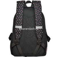 Рюкзак "Be happy" 40х30х17см, 600гр, 1 отделение, 3 кармана, черный 12-003/39 от магазина "Карандаш"