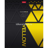 Тетрадь А5 48л клетка "ColourSpace" на скобе выборочный лак 5 дизайнов 48Т5вмВ1/075303 от магазина "Карандаш"