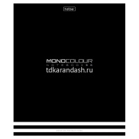 Тетрадь А5 96л клетка "Monocolour" на скобе матовая ламинация 5 дизайнов 080263 от магазина "Карандаш"