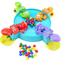 Картинка Игра настольная "Покорми лягушек" 30х30см пластик T321-D3026/707-35 от магазина "Карандаш" Игра настольная "Покорми лягушек" 30х30см пластик T321-D3026/707-35 от магазина "Карандаш"