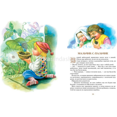 Большая книга сказок 424стр. Братья Гримм, Перро Ш., Гауф В. 978-5-389-14066-0 от магазина "Карандаш"