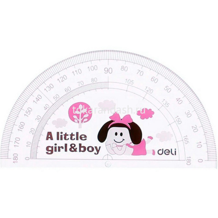 Набор чертежный 7 предметов (циркуль, линейка, транспортир, угольники, карандаш, ластик) Е9614 от магазина "Карандаш"