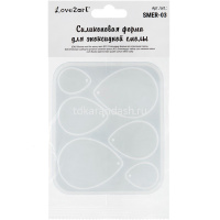 Молд силиконовый "Капли" 108х91мм SMER-03 от магазина "Карандаш"