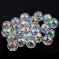 Набор бусин радужные 8мм Y9019-19 от магазина "Карандаш"