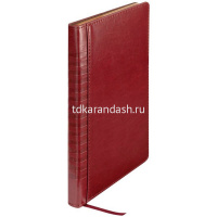 Ежедневник недатированный А5 "Image" 272стр., бордовый, золотой срез, искусственная кожа 3-346/07 от магазина "Карандаш"