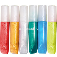 Набор красок по стеклу с трафаретом "Лисички" 31С 2049-08 от магазина "Карандаш"