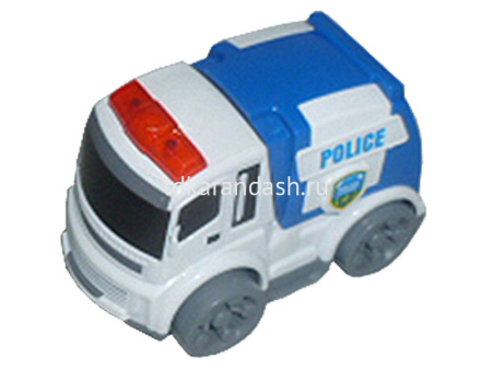 Машина "Полиция" инерционная 8см, пластик Y7251-18