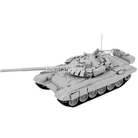 Модель "Российский основной боевой танк Т-72Б3" 14см 191 деталь 5071 от магазина "Карандаш"