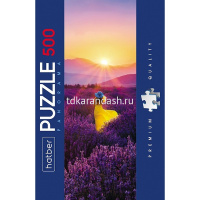 Пазлы 500 эл. "Premium. Панорама. Лавандовый закат" 48х33см 500ПЗ2_27080/077186 от магазина "Карандаш"