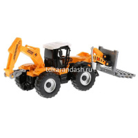 Трактор инерционный, металл 15см (подвижные детали) 151A2-R от магазина "Карандаш"
