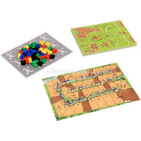 Игра настольная "Каркассон 2019" 28х20см (72 квадрата местности, 40 фишек, 1 дорожка) 915138 от магазина "Карандаш"