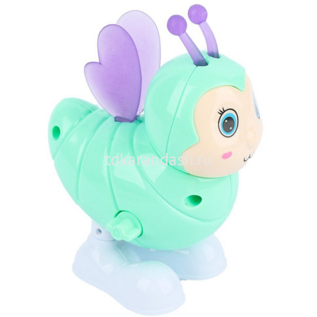 Игрушка заводная "Пчелка" 3 цвета пластик Y7260-18 от магазина "Карандаш"