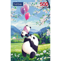 Пазлы 500 эл. "Premium. Плюшевые панды" 33х48см 500ПЗ2_32205/088381 от магазина "Карандаш"