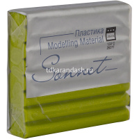 Пластика 56гр. брус, лайм с блестками 5966734 от магазина "Карандаш"