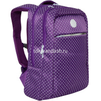 Рюкзак 28х40х16см, 780гр, 2 отделения, 2 кармана, фиолетовый RD-959-2/2 от магазина "Карандаш"