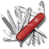 Нож перочинный 91мм "Handyman" 24 функции красный 1.3773 от магазина "Карандаш"