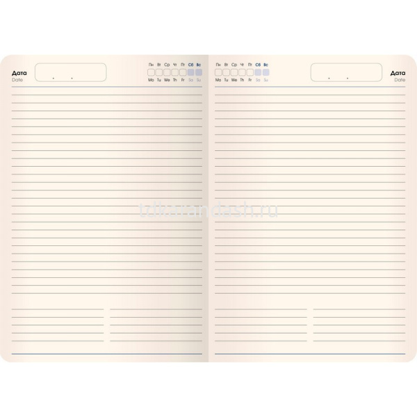 Ежедневник недатированный А5 "Iguana" 304стр. изумрудный, золотой срез, искусственная кожа с поролон от магазина "Карандаш"