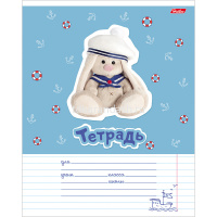 Тетрадь А5 12л линия "Зайка Ми. Выпуск №2" на скобе 5 дизайнов 12Т5B2/12079 от магазина "Карандаш"