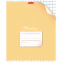 Тетрадь А5 24л клетка "С уголком" на скобе, 5 цветов 24Т5В1/040602 от магазина "Карандаш"