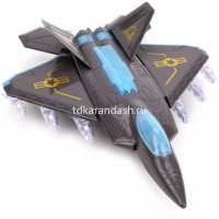 Самолет на батарейках, пластик 34х25х6см (свет, звук) 1799297/DYD163 от магазина "Карандаш"