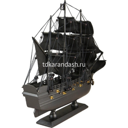 Корабль "Черная Жемчужина" 50х9х33см дерево, ткань, металл HQ-8522-50-F от магазина "Карандаш"