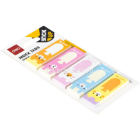 Клейкая закладка бумажная 15х45мм 5 цветов по 30л (150л) ассорти EA64002 от магазина "Карандаш"