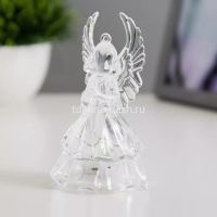 Сувенир "Ангел с музыкальным инструментом" 18х10,5см светящийся, пластик, 4 вида Y10106-24 от магазина "Карандаш"