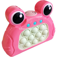 Игрушка-антистресс "Pop it. Лягушка" 14х11см электронный, пластик (свет, звук) 10969-24 от магазина "Карандаш"