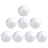 Набор д/декор. "Шарики" 4см 8 шт/уп пенопласт Y3927-16 от магазина "Карандаш"