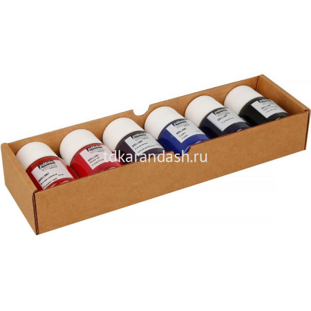 Краски по стеклу под обжиг 6 цветов 20мл глянцевые №2 Vitrea 160 "Открытие" 756462 от магазина "Карандаш"