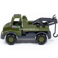 Эвакуатор военный "Кнопик" в сетке , пластик18*8,3*9,7см 52049 от магазина "Карандаш"