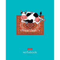Тетрадь А5 48л клетка "На ковре" на скобе 5 дизайнов 48Т5В1/088375 от магазина "Карандаш"