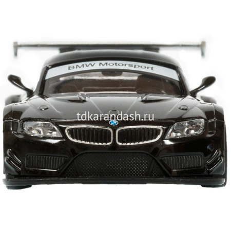 Машина "BMW Z4 GT3" черная, инерционная, металл 17,5см (свет, звук, откр.двери) JB1200132 от магазина "Карандаш"