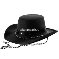 Шляпа Ковбоя, замш, 2 цвета Y7194-18 от магазина "Карандаш"