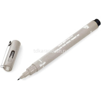 Ручка-кисть капиллярная "PINBR-200" светло-серая 161097 от магазина "Карандаш"