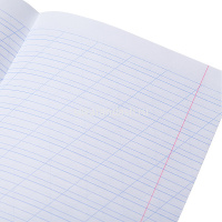 Тетрадь А5 12л косая линия "Пастель. Сиреневая" на скобе с доп.горизонтальной линией 059797 от магазина "Карандаш"