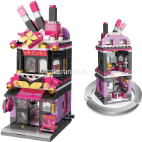 Конструктор "Городские домики: Магазин косметики" 348 деталей C0103 от магазина "Карандаш"