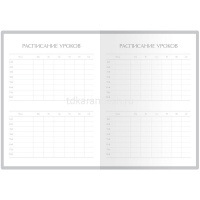 Дневник для 1-11 классов "Velvet" твердая обложка, искусственная кожа, бургунди 10-070/18 от магазина "Карандаш"