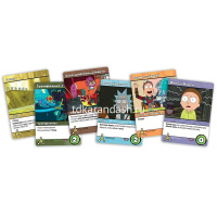 Игра настольная "Рик и Морти: Рикбег из Рикшенка" 28х20см 199 карточек, 10 жетонов 915718 от магазина "Карандаш"