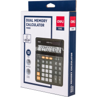 Калькулятор 12 разрядов 203х158х31мм черный EM888 от магазина "Карандаш"