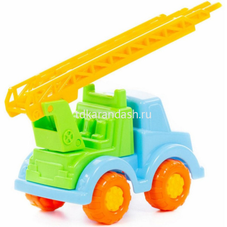 Машина пожарная "Ромка" пластик 17,5*8,5*10см 4793 от магазина "Карандаш"