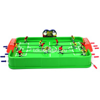 Игра настольная "Футбол" 82х42х18см, пластик (поле, ворота, 2 мяча, 14 фигурок, наклейки) A553-H3001 от магазина "Карандаш"